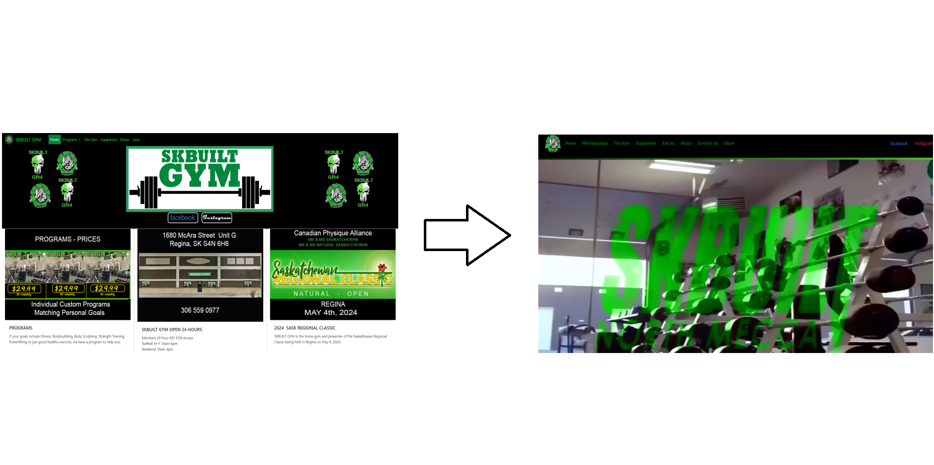 SKBuilt Website Redesign